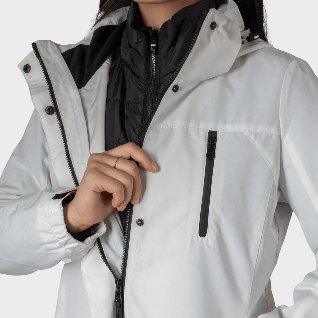 CK White 3IN1 Water Resistant Coat from You Know Who's