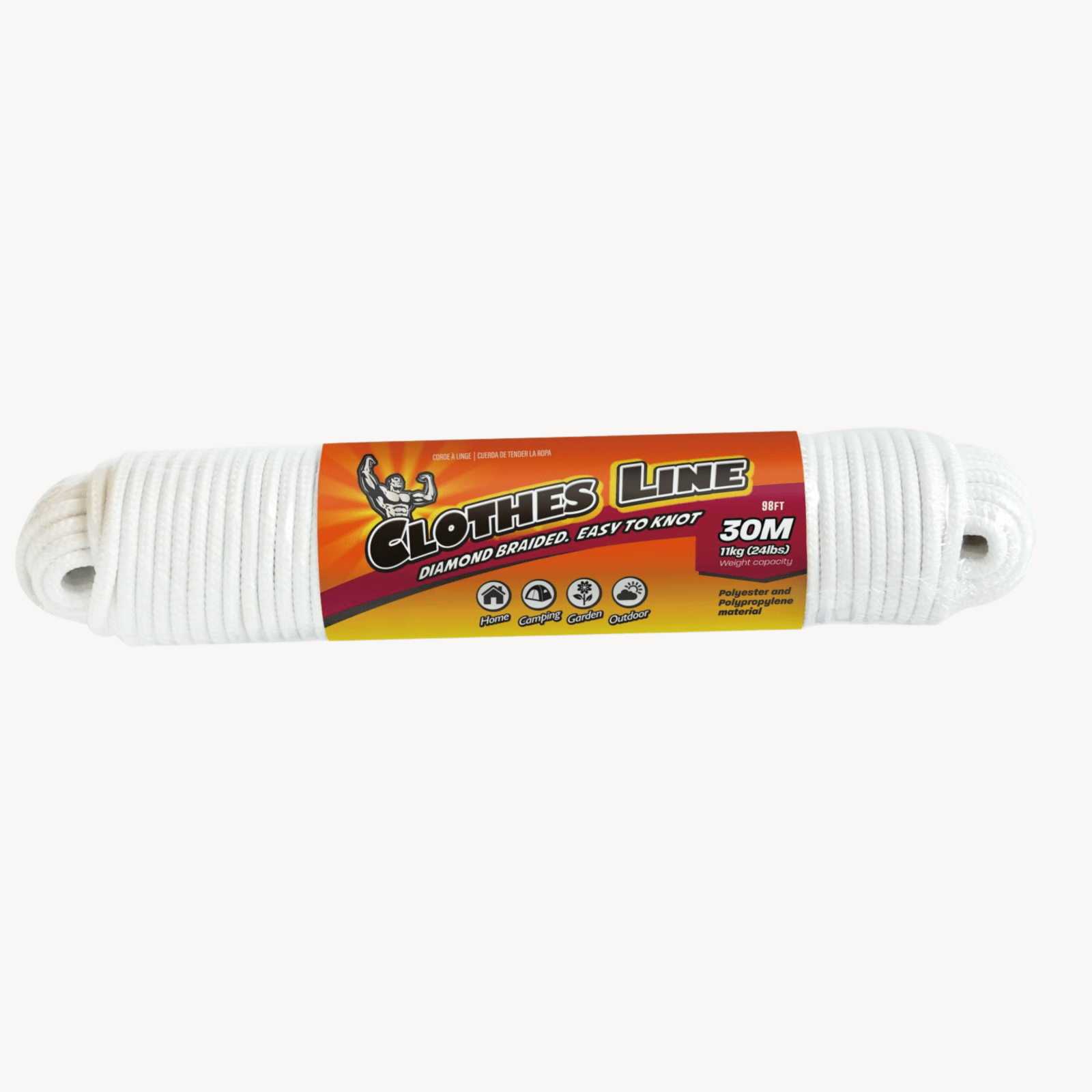 Clothes Line 30m x 4.5mm