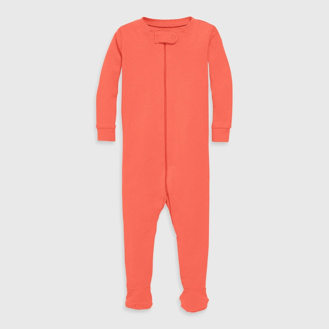 Coral Organic Unisex Sleepsuit from You Know Who's