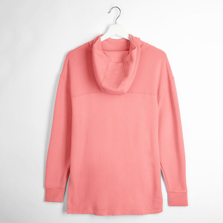 Coral Relaxed Fit Yoga Hoodie from You Know Who's
