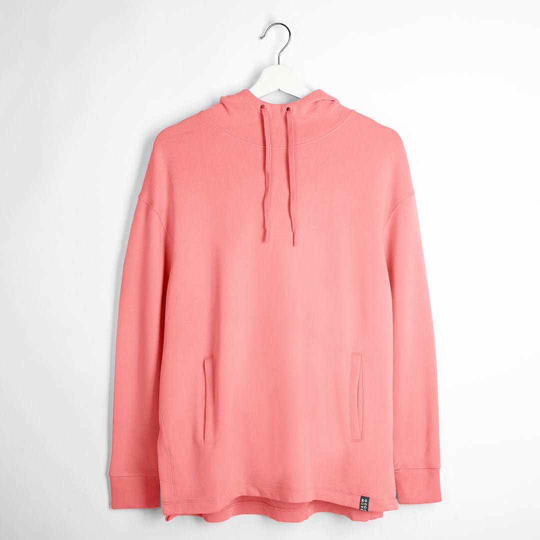 Coral Relaxed Fit Yoga Hoodie from You Know Who's