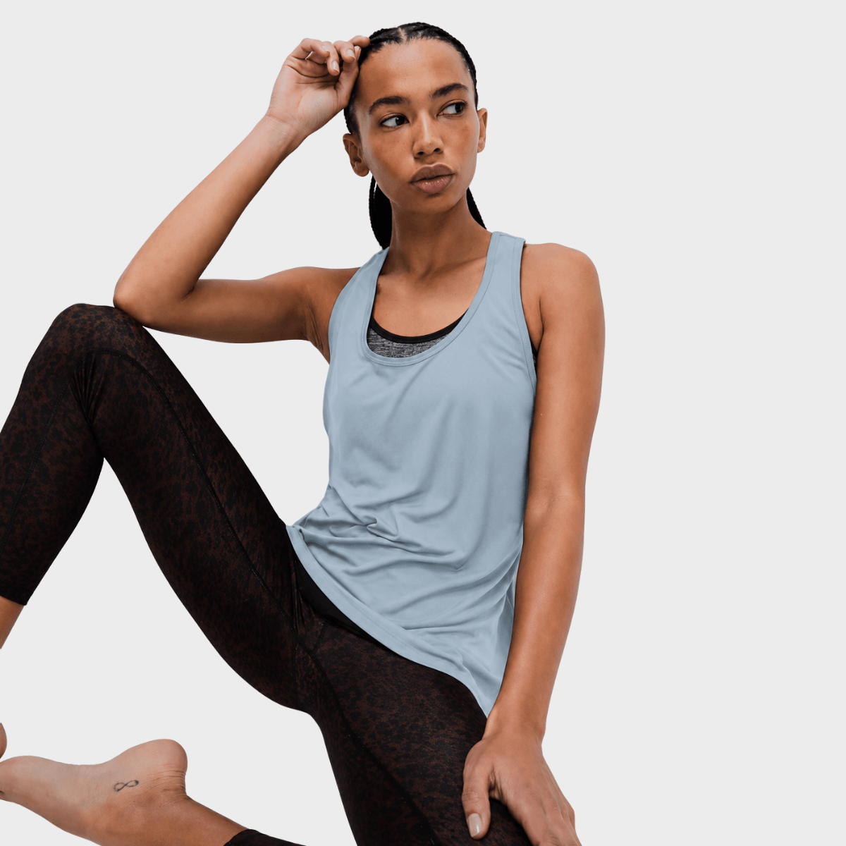Cornflower Blue Active Vest from You Know Who's