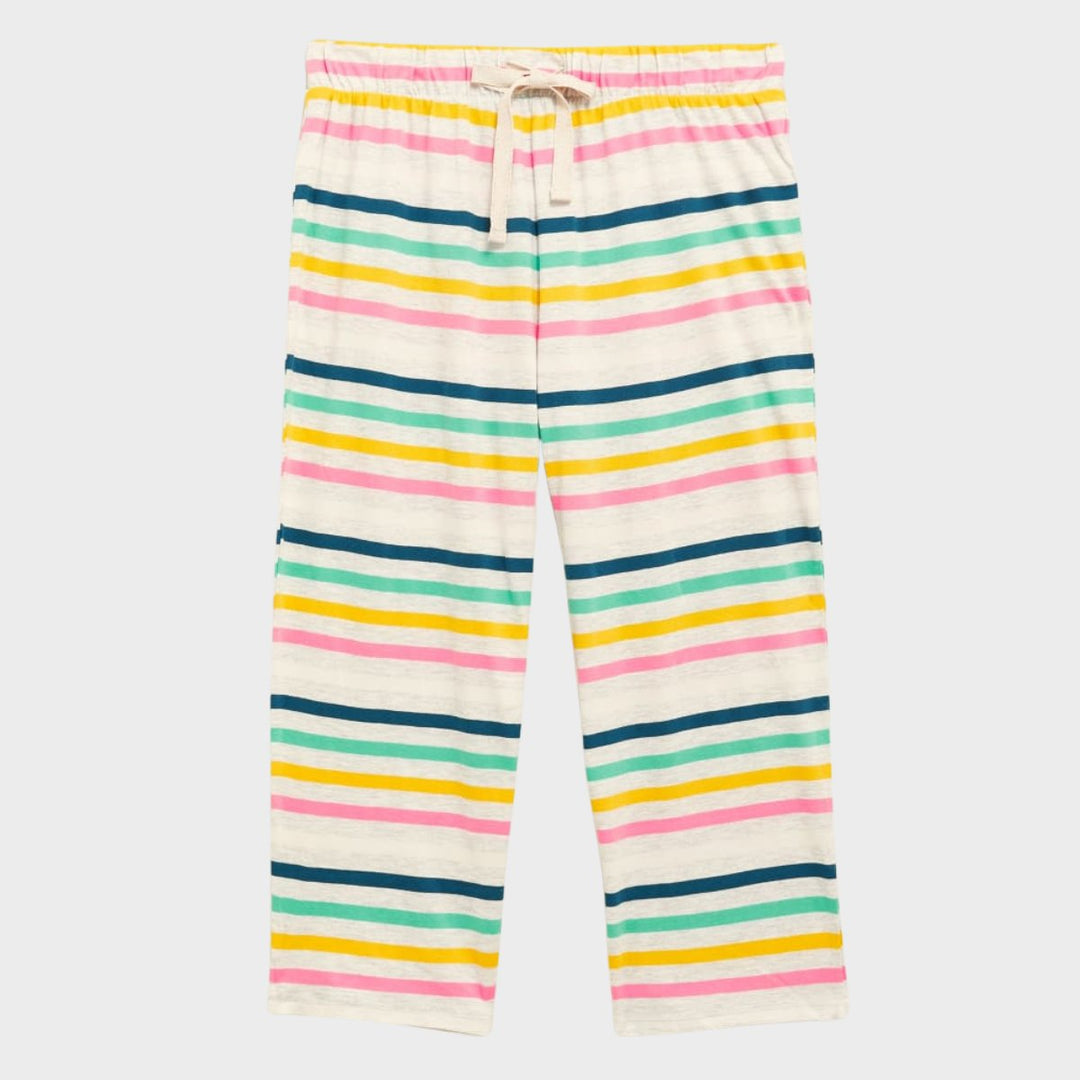 Cotton Striped Cropped Pyjama Bottoms from You Know Who's