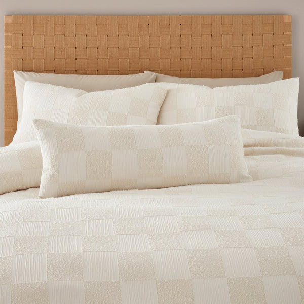Cozy Checked Boucle Cushion 30X80cm from You Know Who's