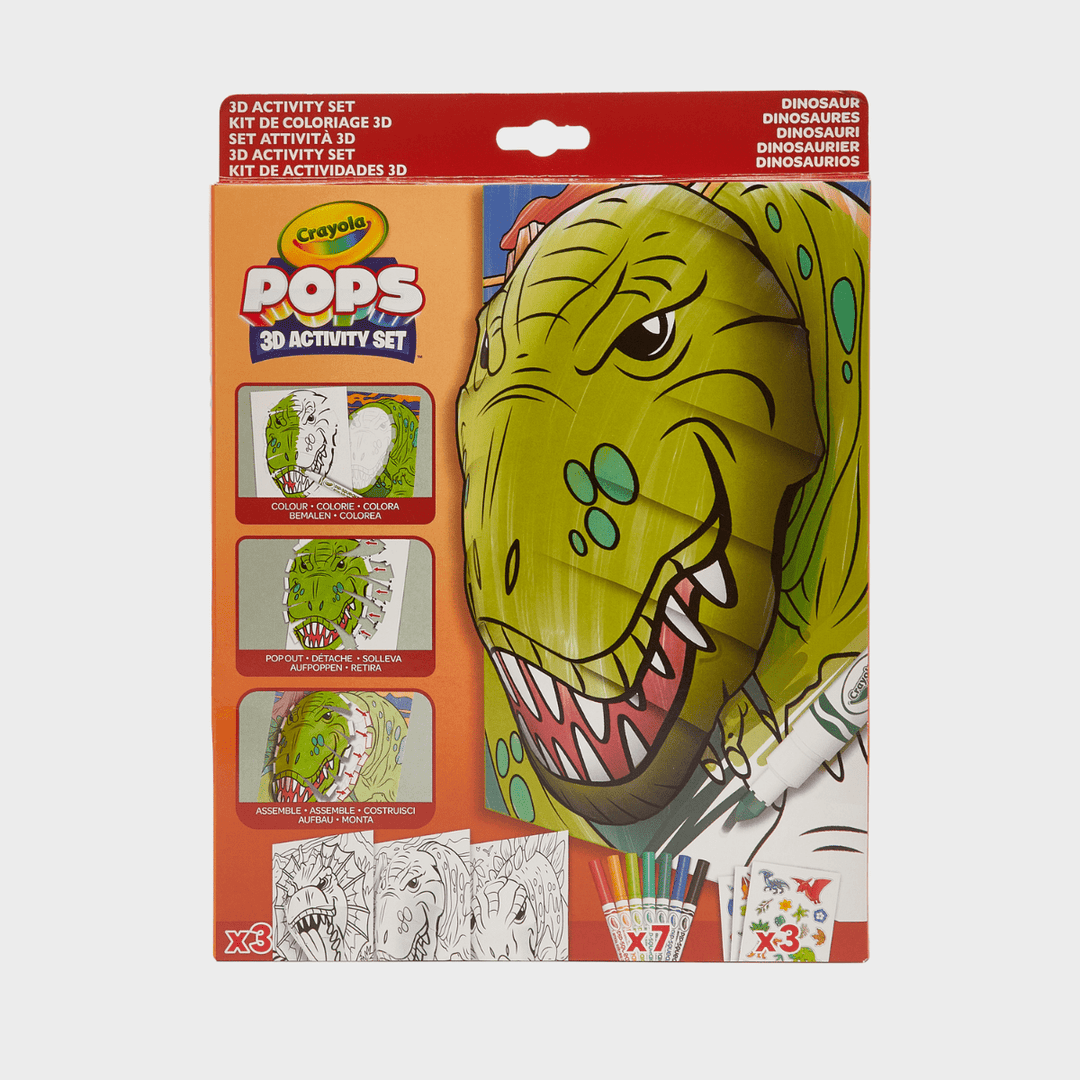 Crayola Pops 3D Dinosaurs from You Know Who's