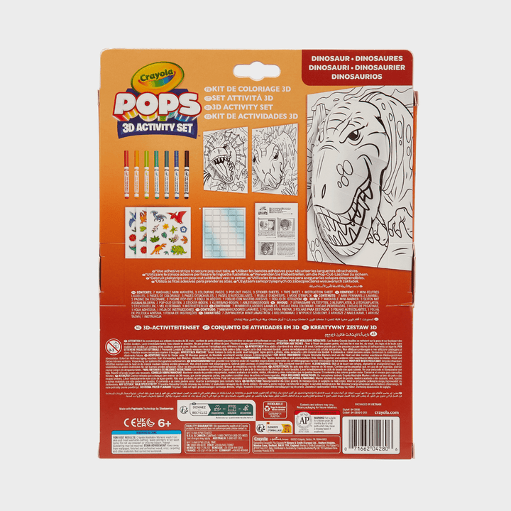 Crayola Pops 3D Dinosaurs from You Know Who's