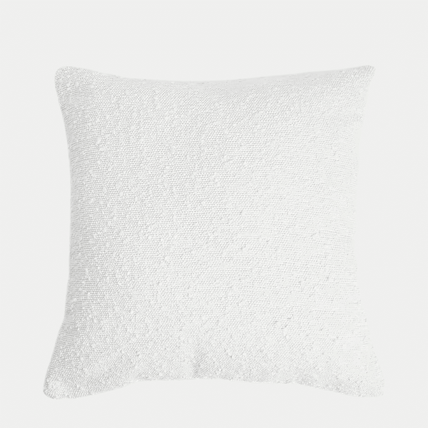 Cream Textured Boucle Cushion from You Know Who's