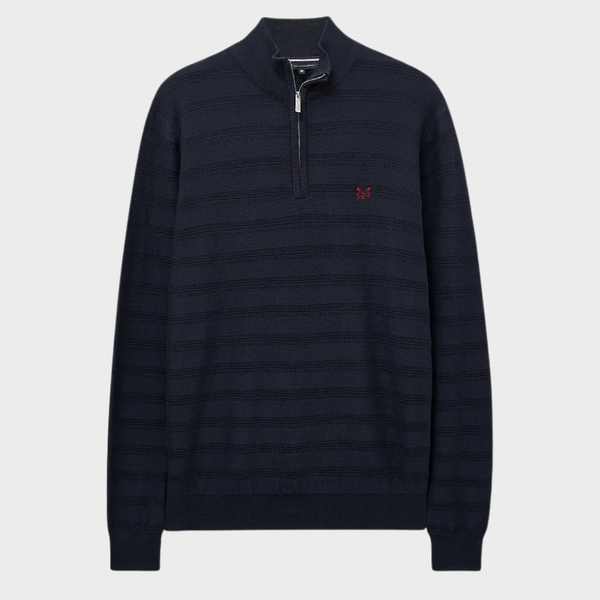 Men's Navy 1/4 Zip Jumper