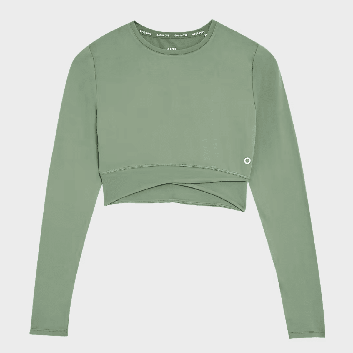 Crop Long Sleeved Go Move Top from You Know Who's