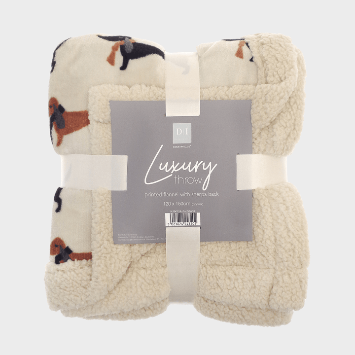 Dachshund Throw 120X150CM from You Know Who's