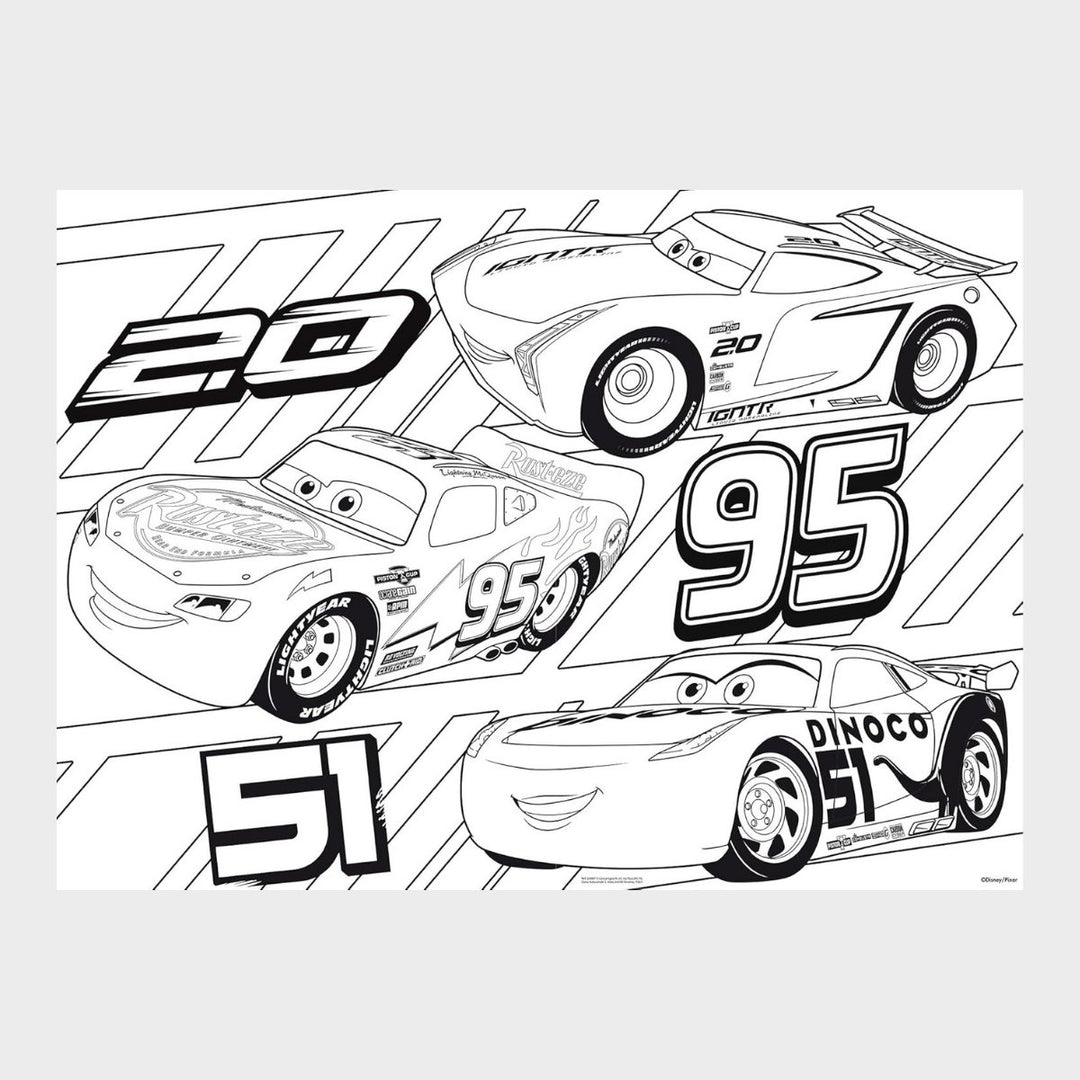 Disney Cars 35pce Maxi Floor Jigsaw from You Know Who's