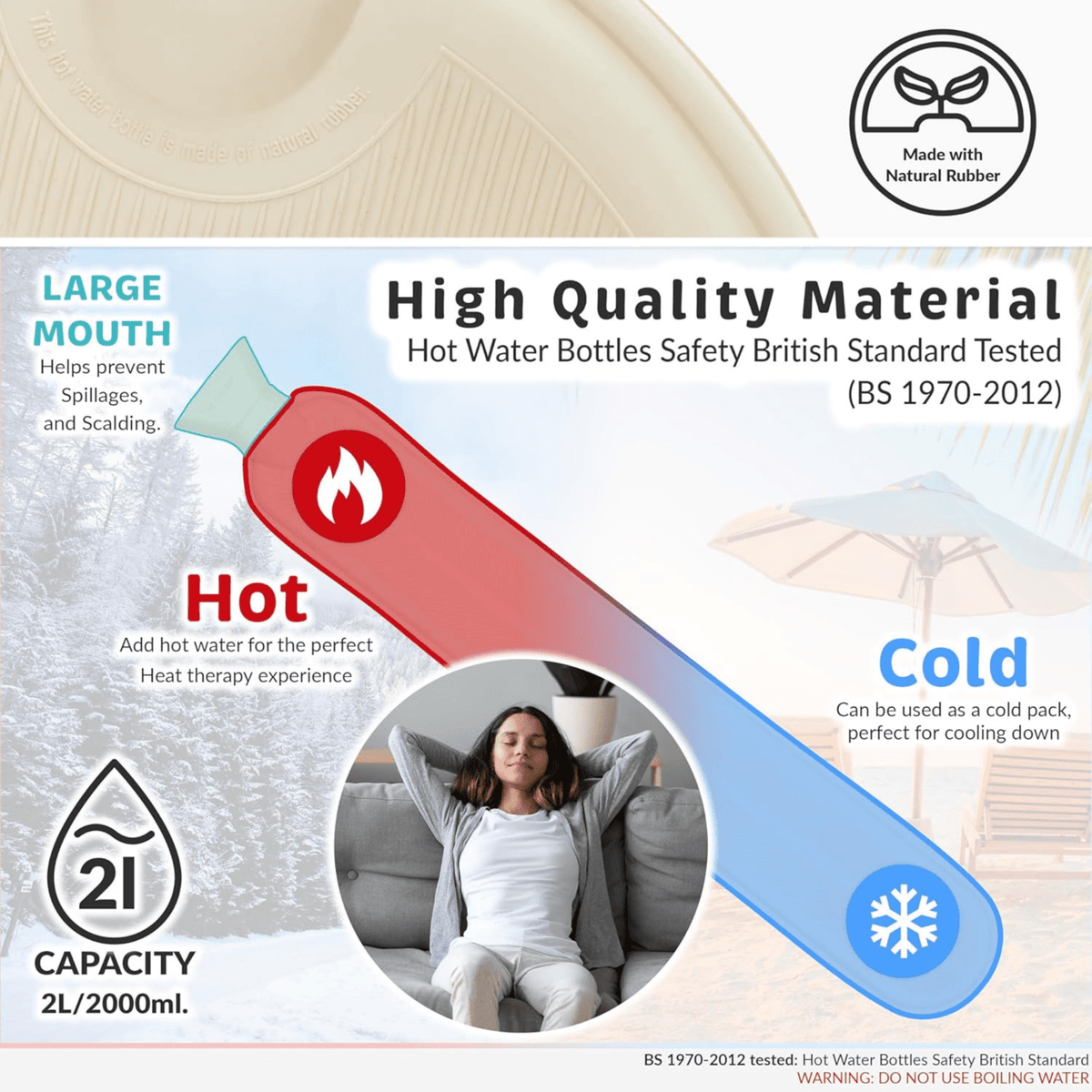 Disney Stitch Long Hot Water Bottle from You Know Who's
