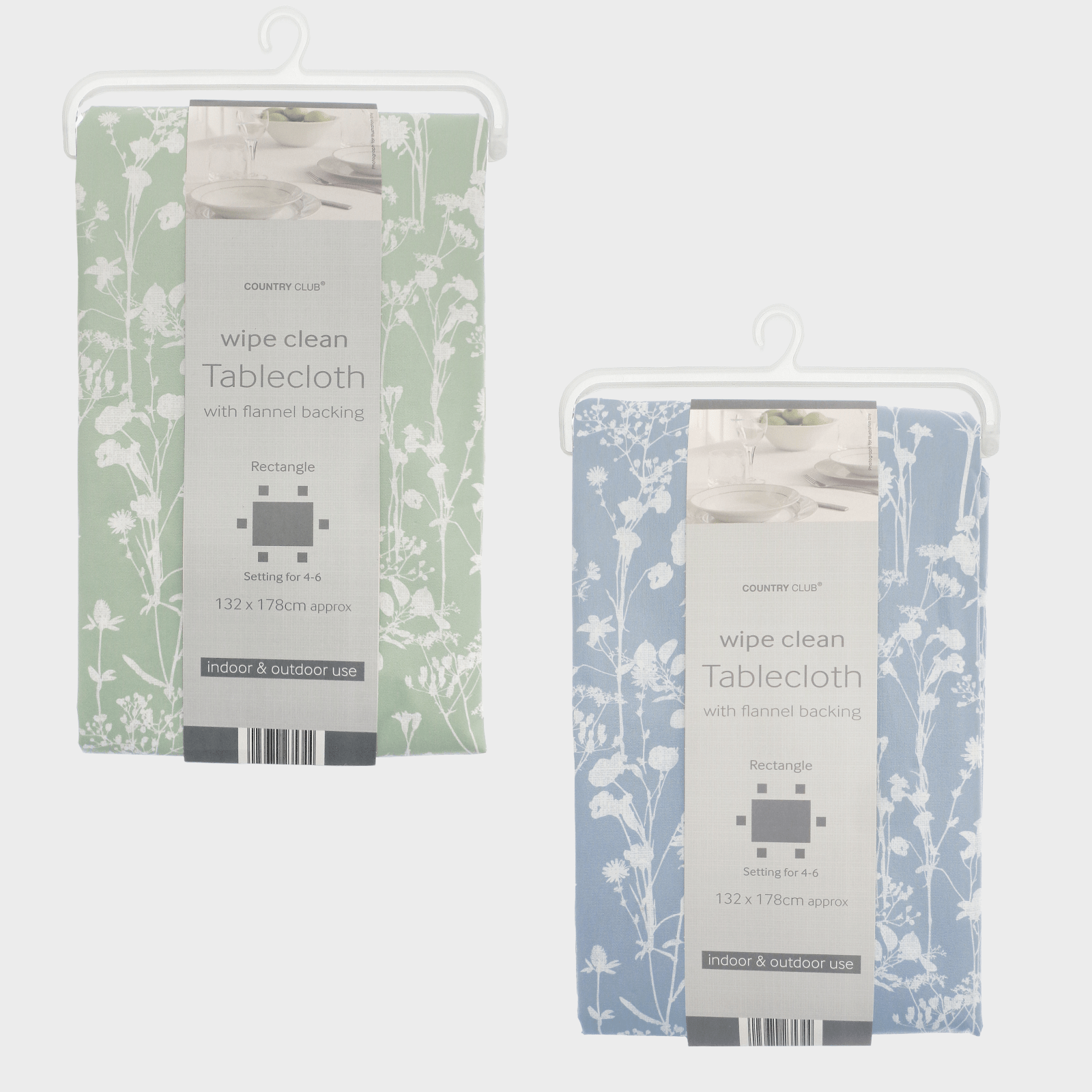 Ditsy Floral Wipe Clean Tablecloths 132x178cm