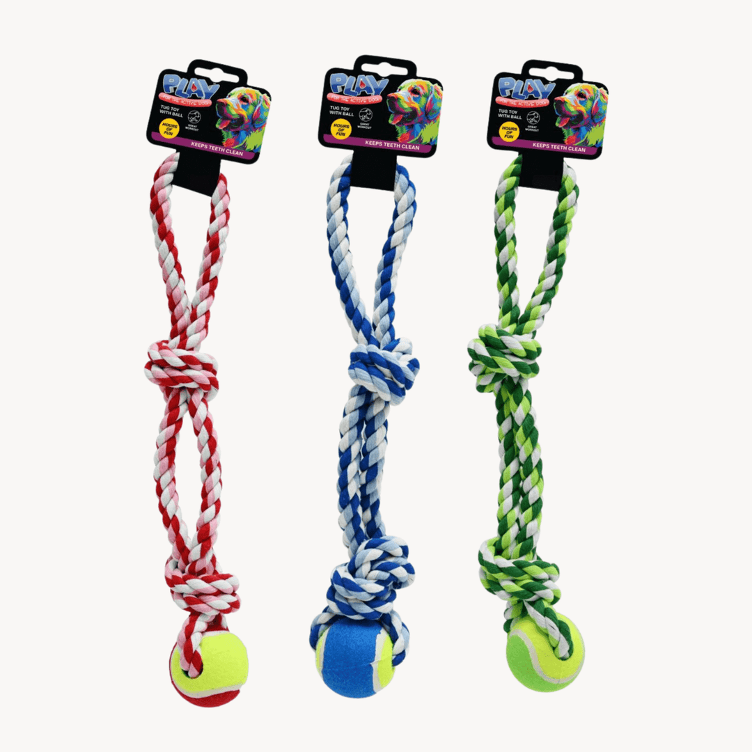 Dog Toy with Ball 45cm from You Know Who's
