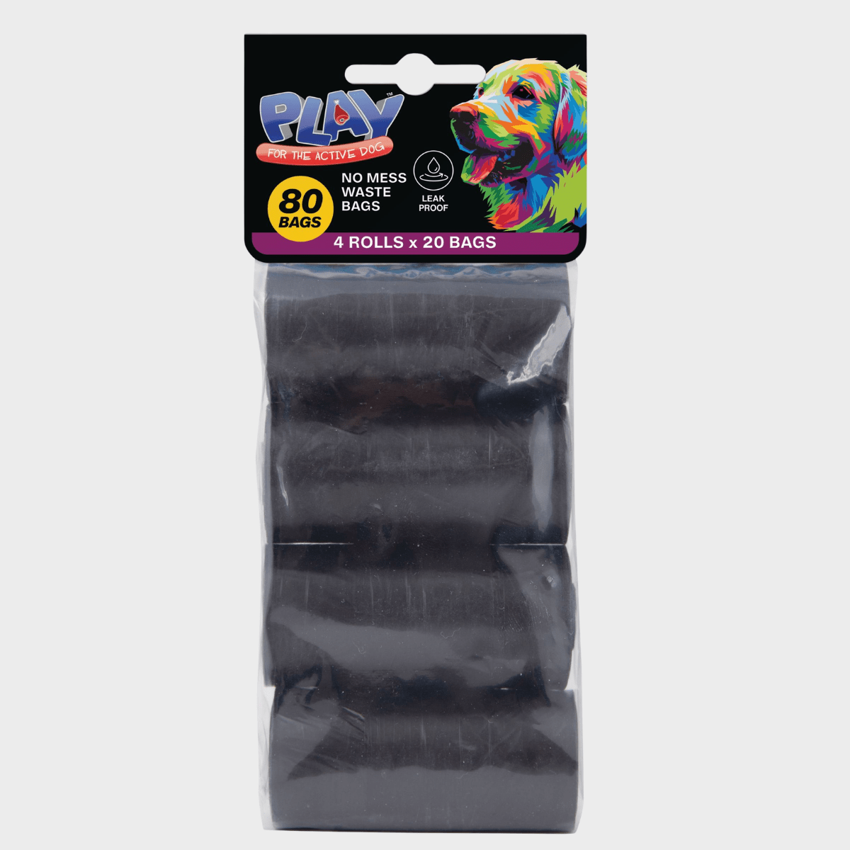 Doggy Bags 4 Rolls x 20 Bags from You Know Who's