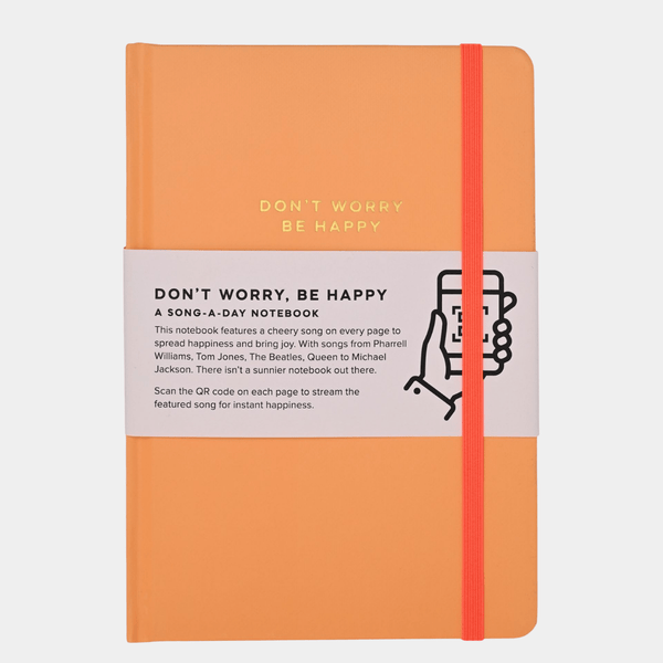 'Dont Worry, Be Happy" A5 Song Notebook from You Know Who's