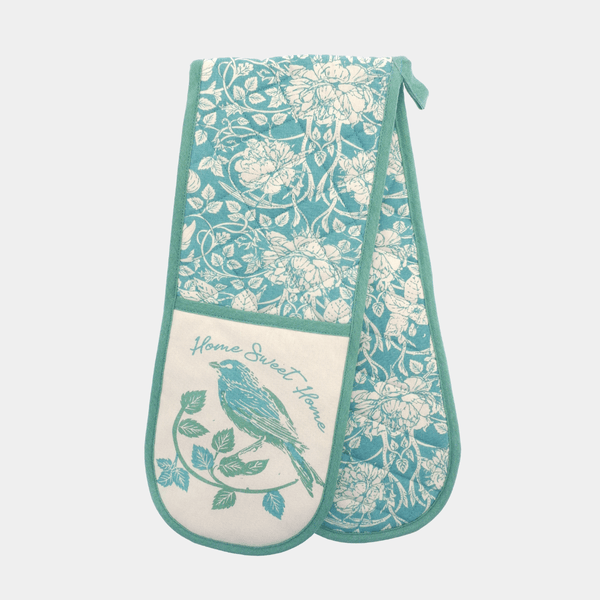 Double Floral Oven Glove from You Know Who's