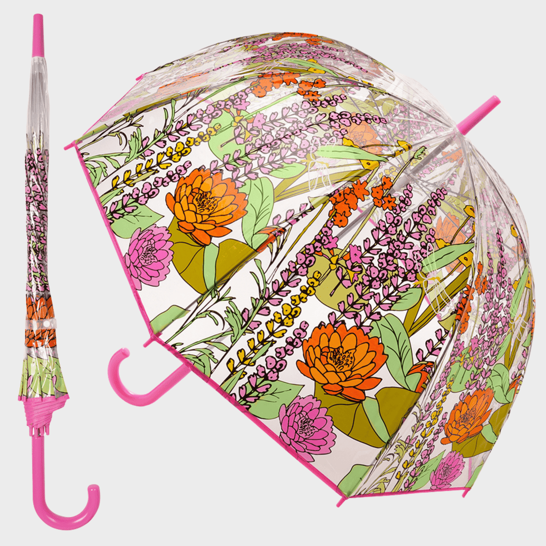 Dragonfly Lily Print Dome Umbrella from You Know Who's