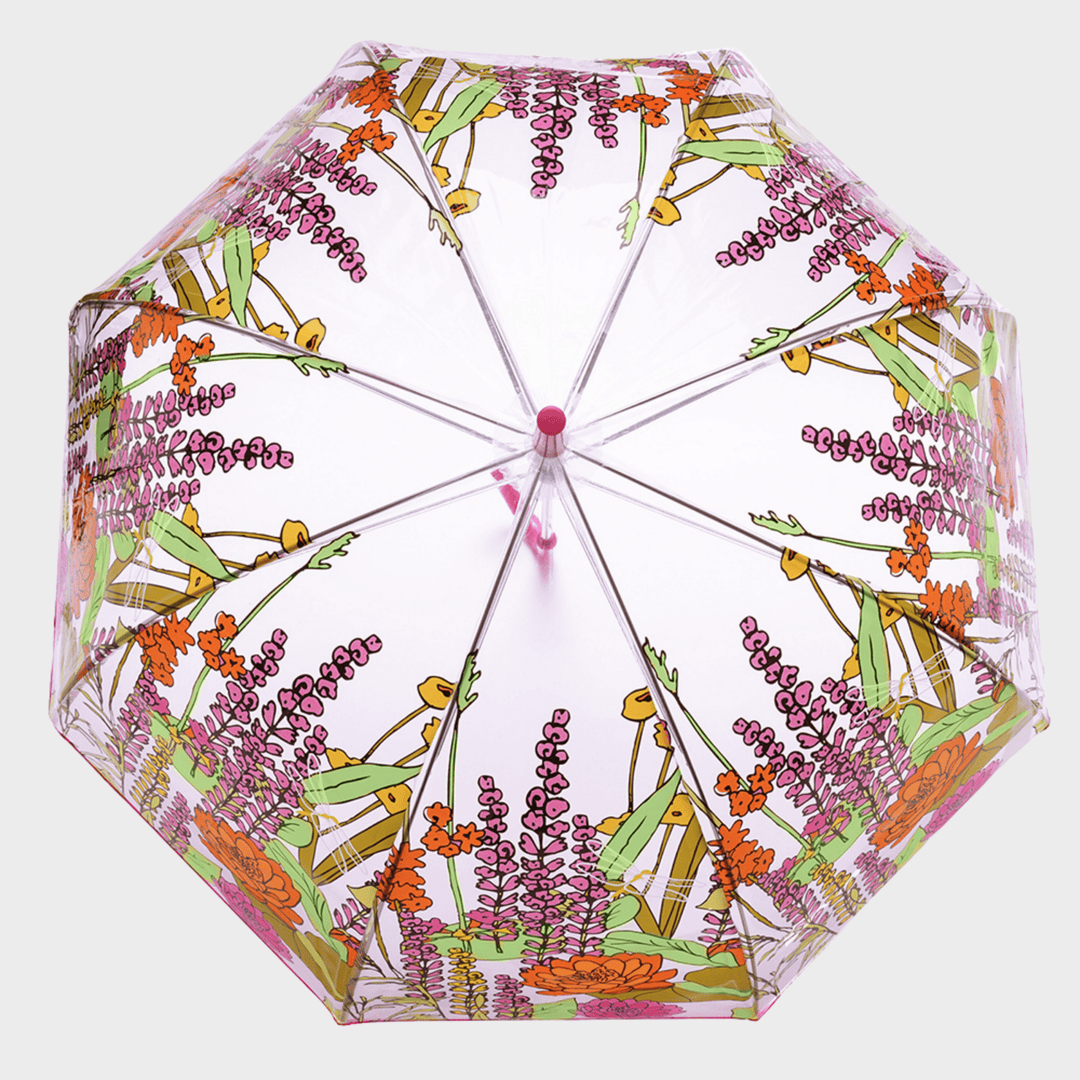 Dragonfly Lily Print Dome Umbrella from You Know Who's