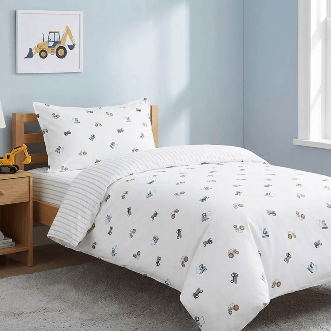 Dusk Tractor Duvet Set from You Know Who's