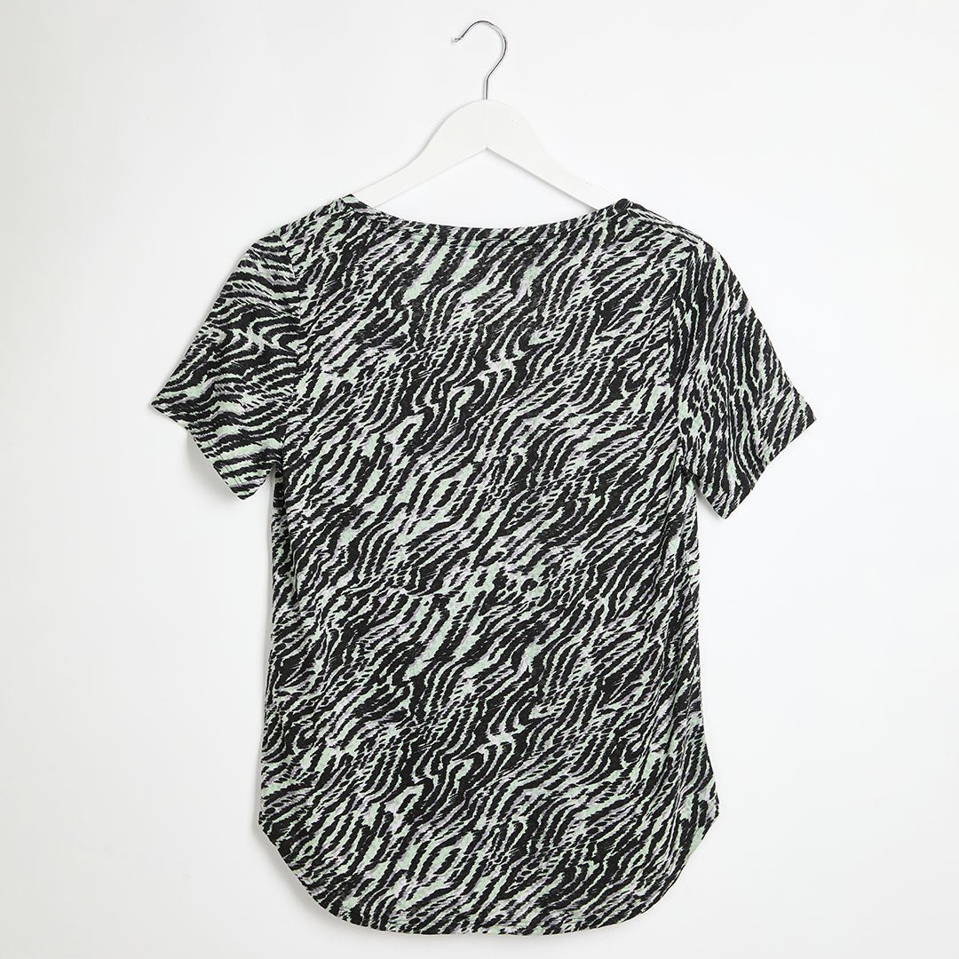 Ex Store Ladies Animal Printed Gym Top from You Know Who's