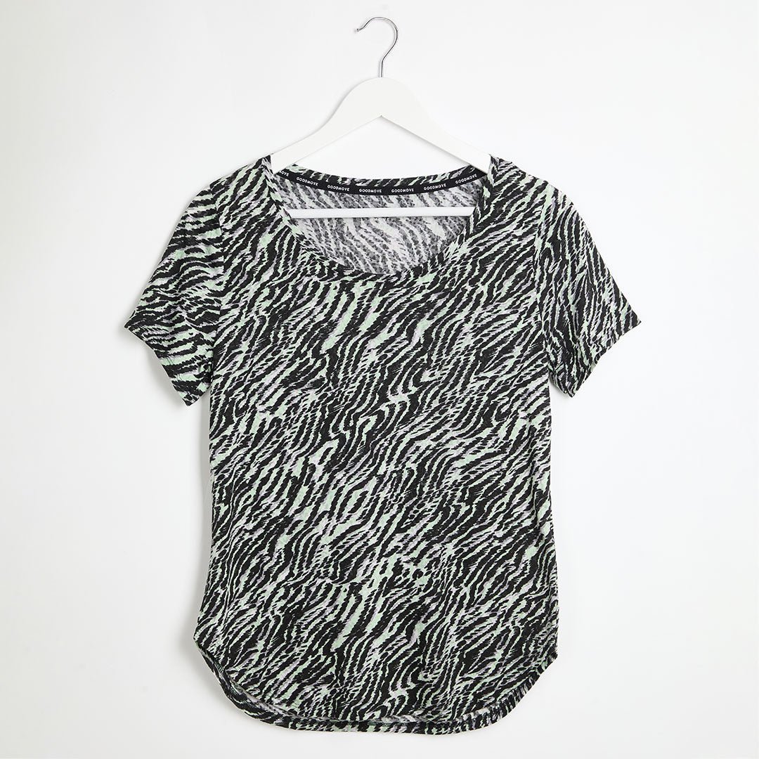 Ex Store Ladies Animal Printed Gym Top from You Know Who's