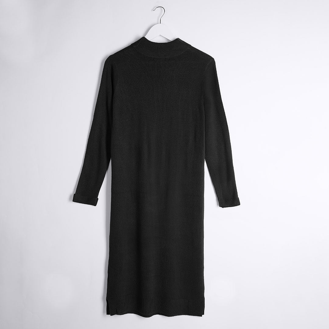 Ex Store Ladies Black Knitted Dress from You Know Who's