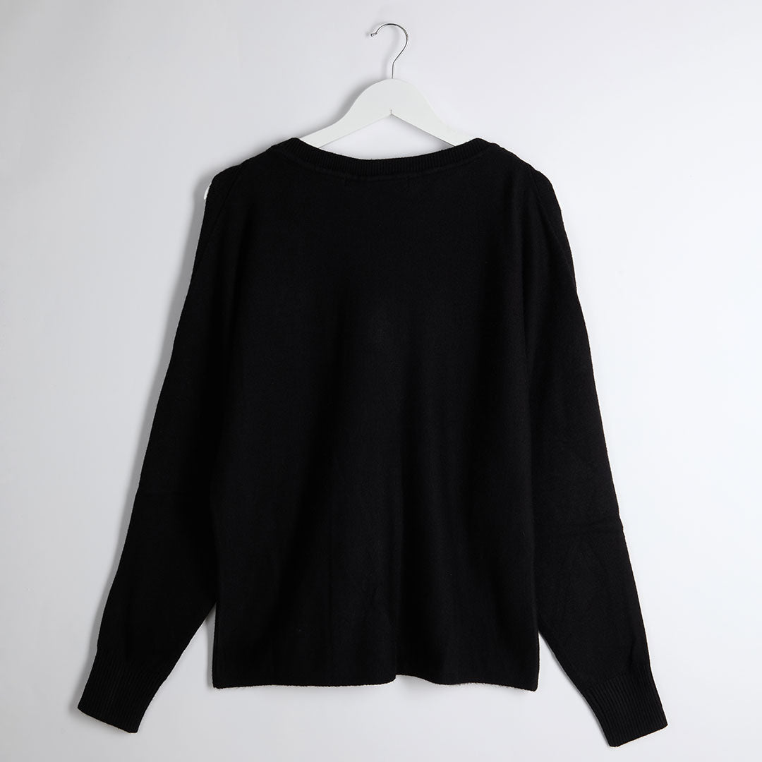 Ex Store Ladies Cold Shoulder Jumper from You Know Who's