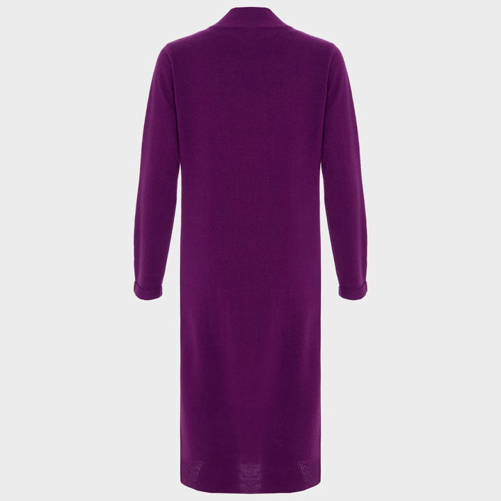 Ex Store Ladies Plum Knitted Dress from You Know Who's