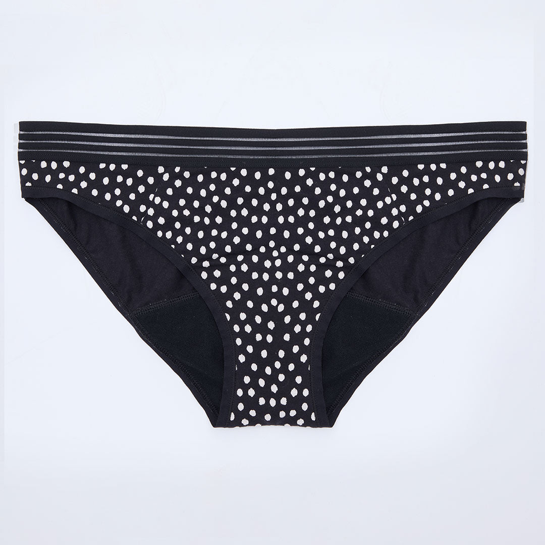 Ex Store Ladies Polka Dot Period Briefs from You Know Who's