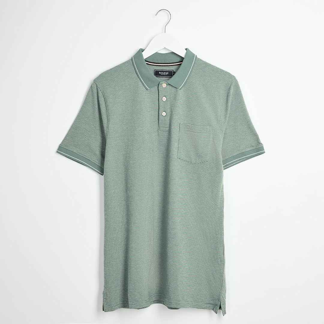 Ex Store Men's Khaki Polo Shirt from You Know Who's