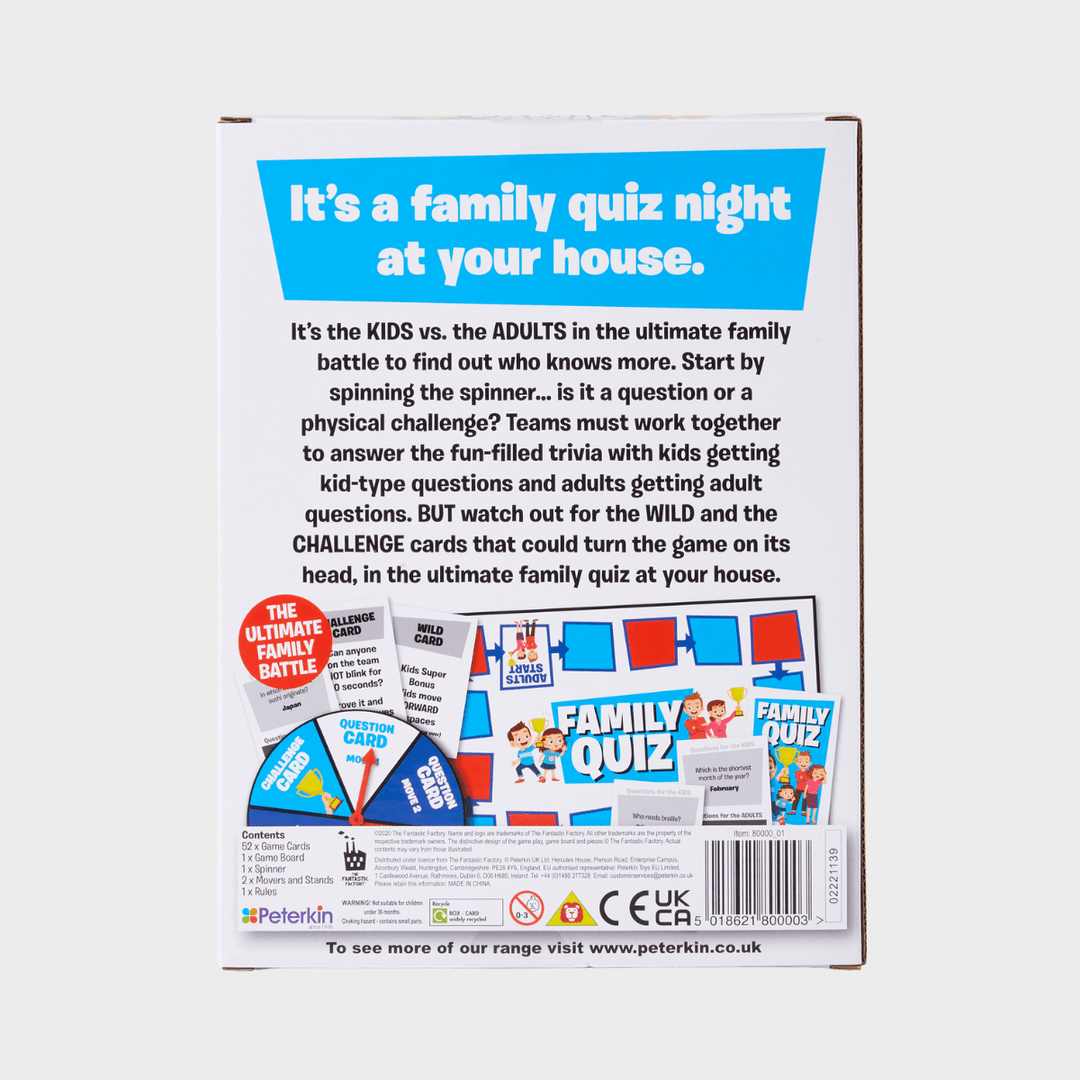 Family Quiz from You Know Who's