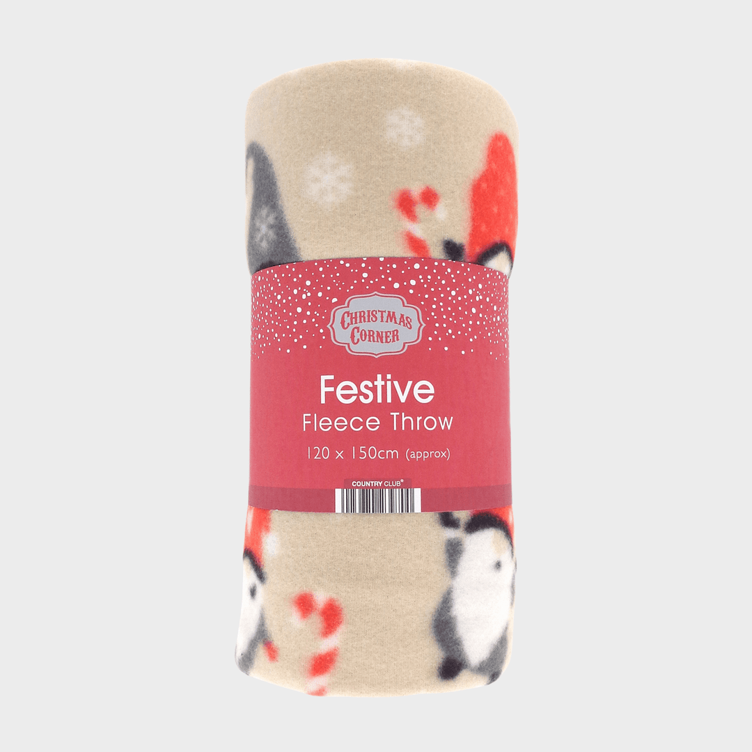 Fleece Throw Xmas Gonk 120X150CM from You Know Who's