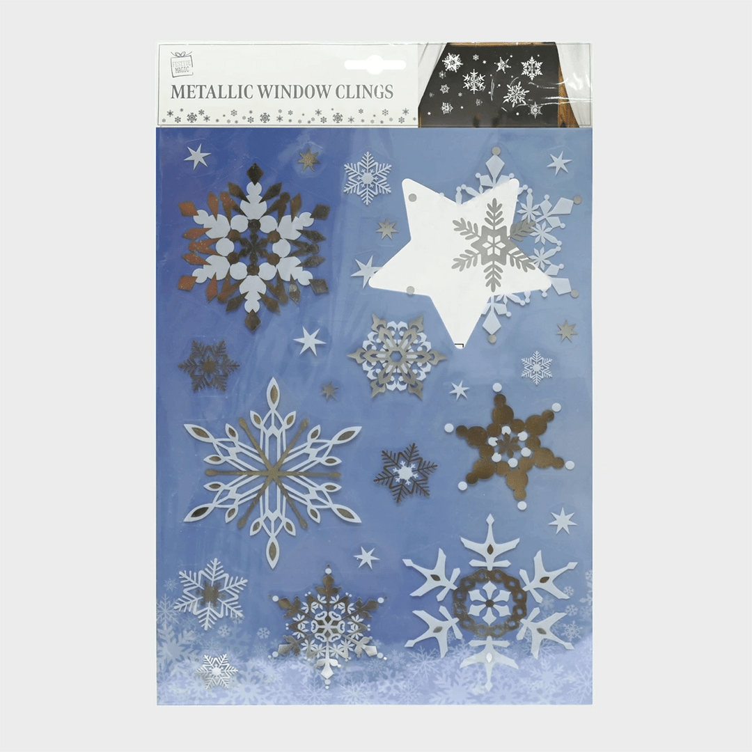 Foil Snowflake Window Sticker from You Know Who's