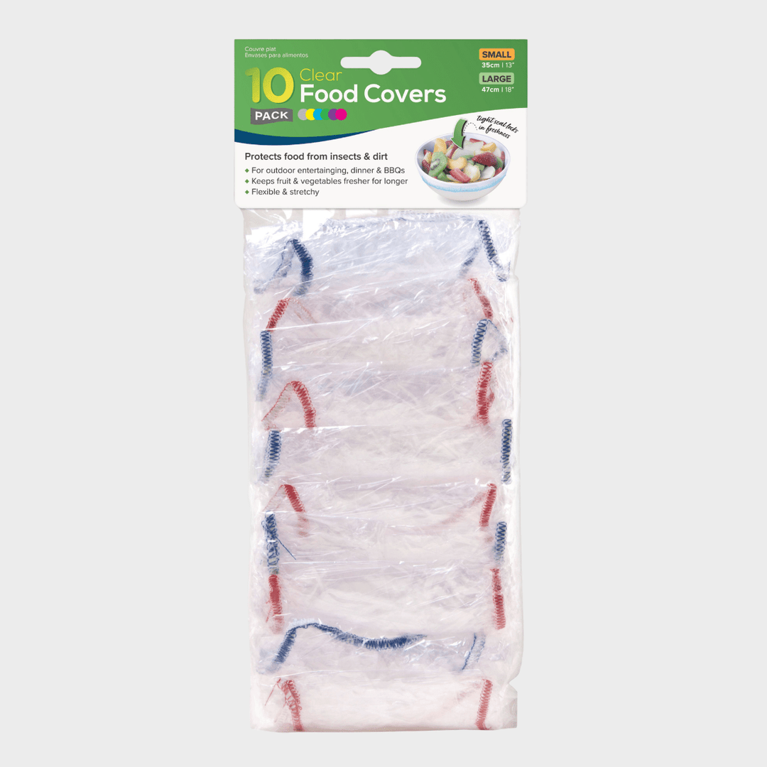 Food Covers Clear 2 Sizes 47 & 35cm 10 Pack from You Know Who's