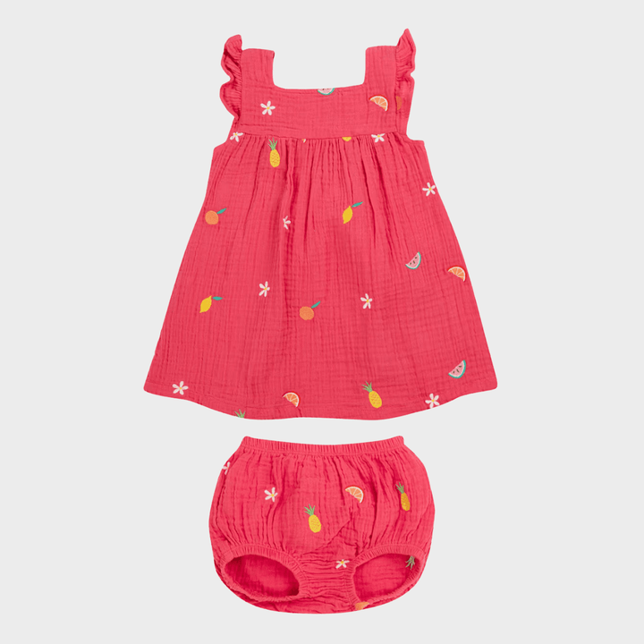 Frugi 2pc Pure Cotton Embroidered Outfit (0 - 24 Mths) from You Know Who's