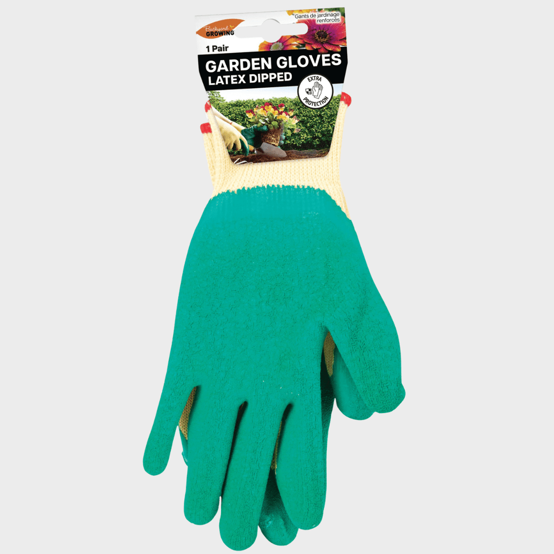 Garden Gloves Latex Dipped 1 Pair from You Know Who's