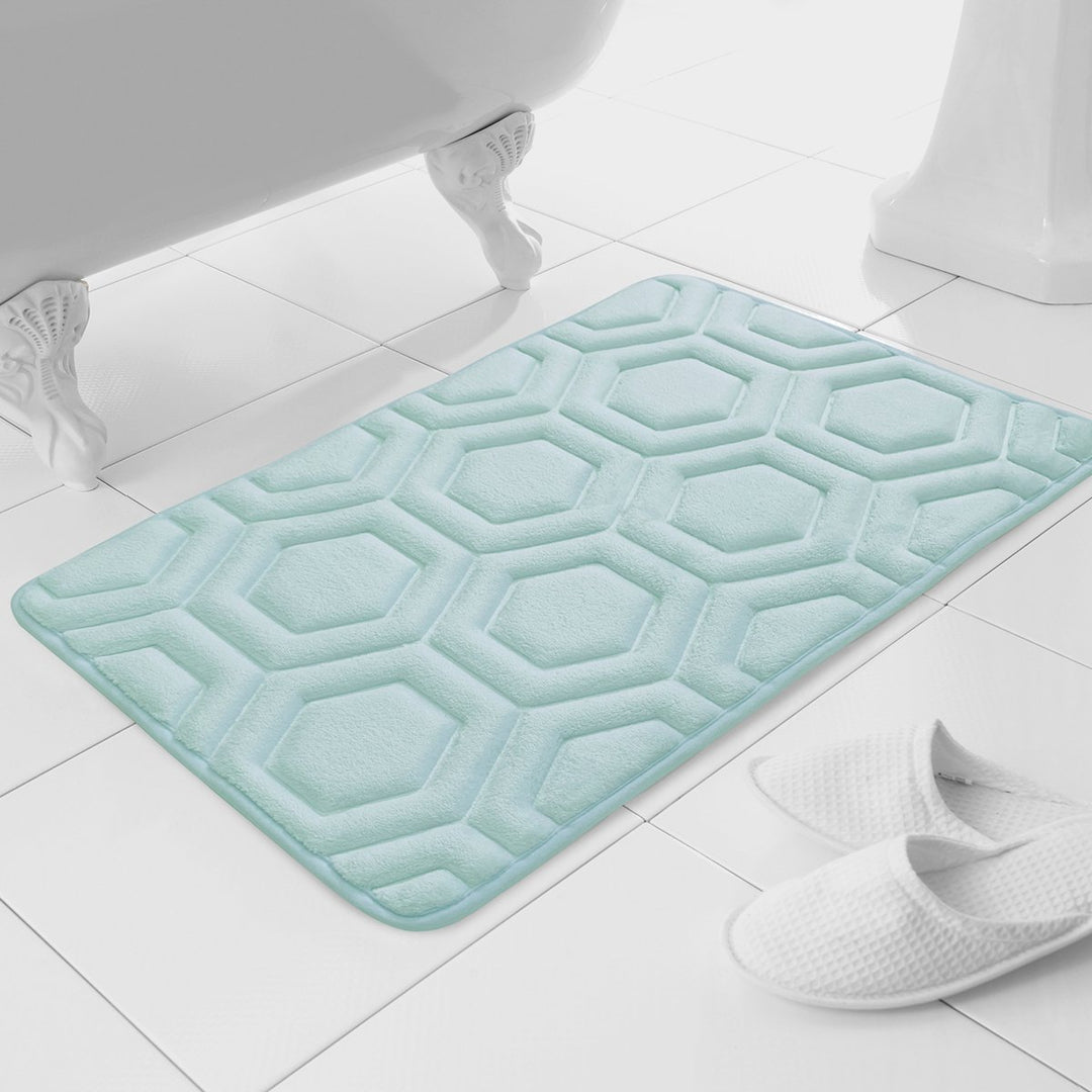 Geo Memory Foam Bath Mat from You Know Who's