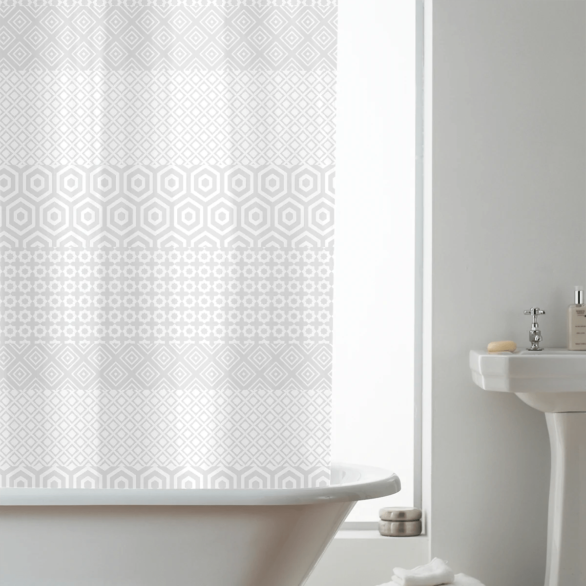 Geo Shower Curtain from You Know Who's
