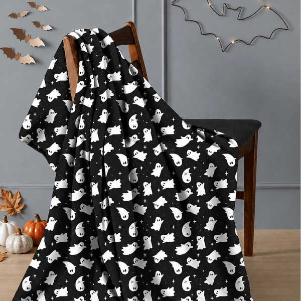 Ghost Design Halloween Throw 120x150cm from You Know Who's