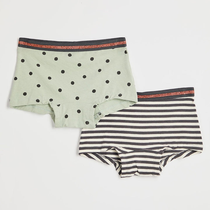 Girls 2 Pack Boxer Briefs from You Know Who's