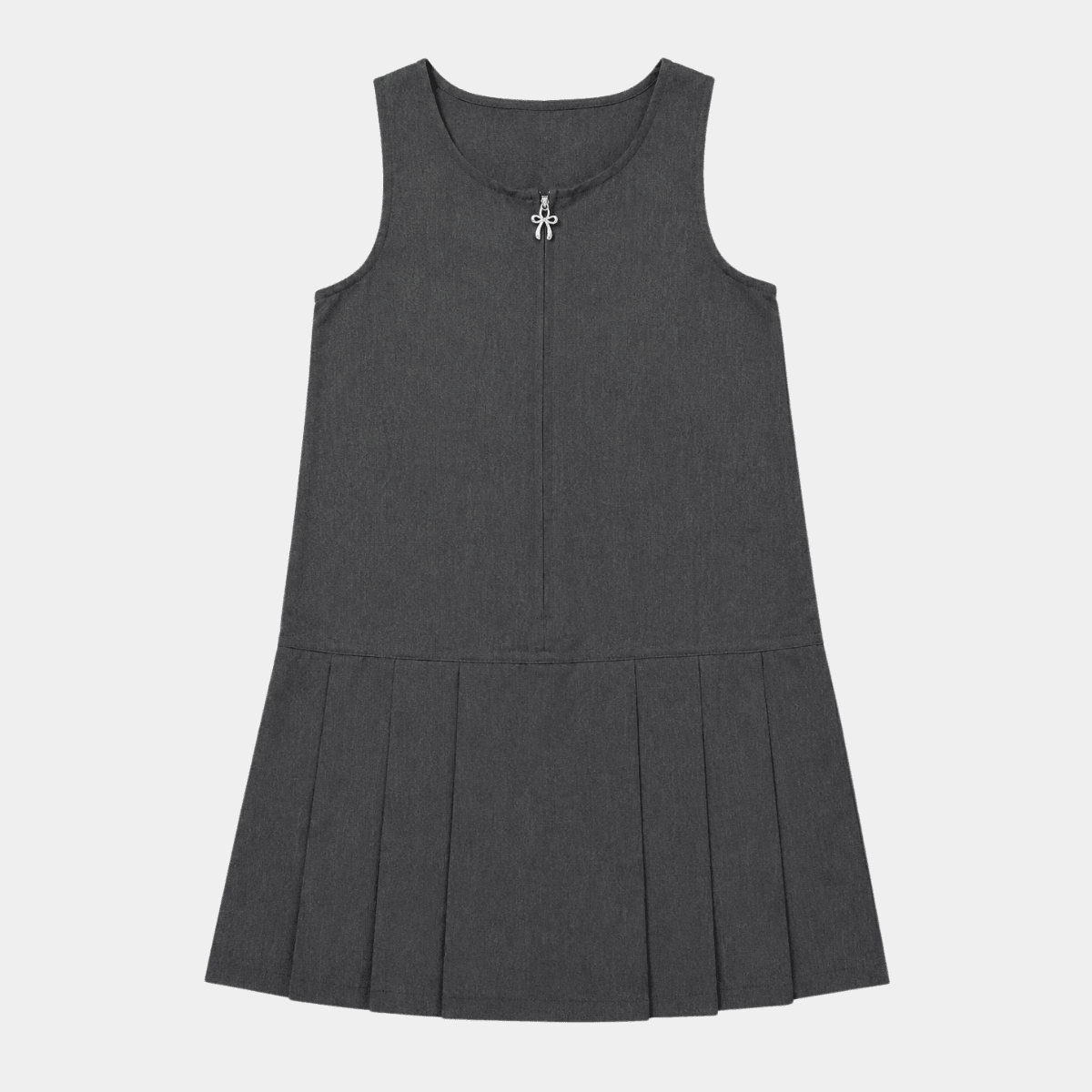Girls 2pk Bow Zip Pinafore from You Know Who's