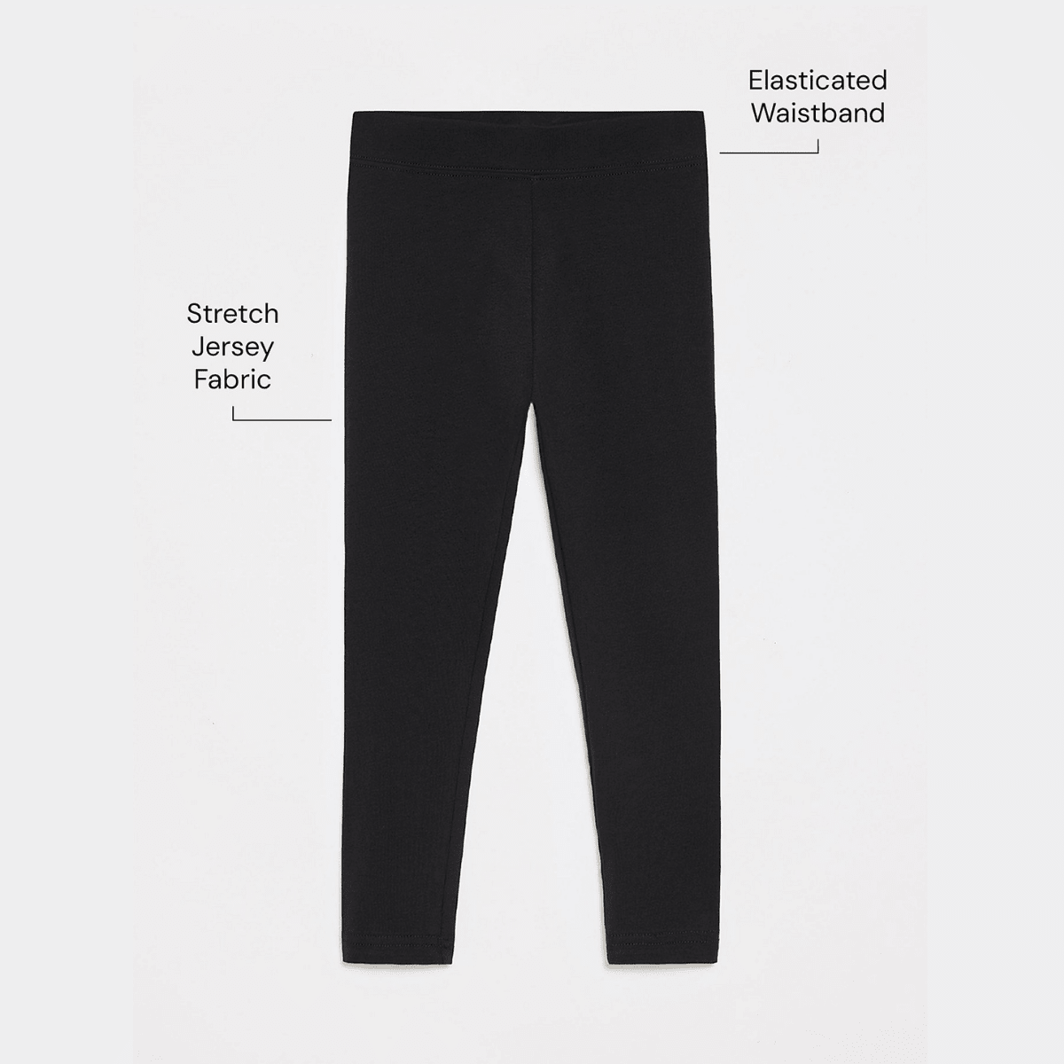 Girls 2pk Cotton Leggings from You Know Who's