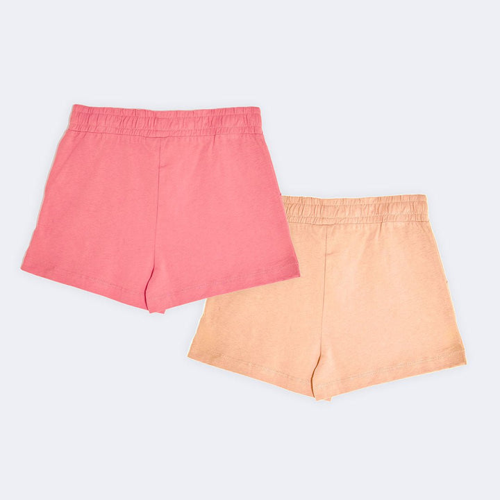 Girl`s 2pk Cotton Shorts from You Know Who's