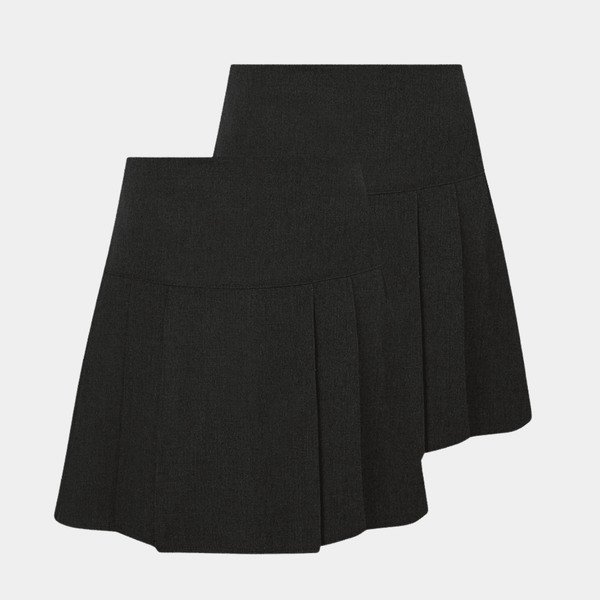 Girls 2pk Pleated School Skirt from You Know Who's