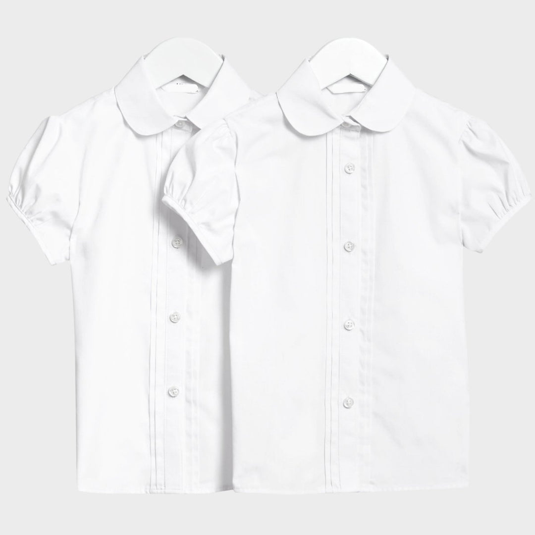 Girls 2pk School Shirts from You Know Who's