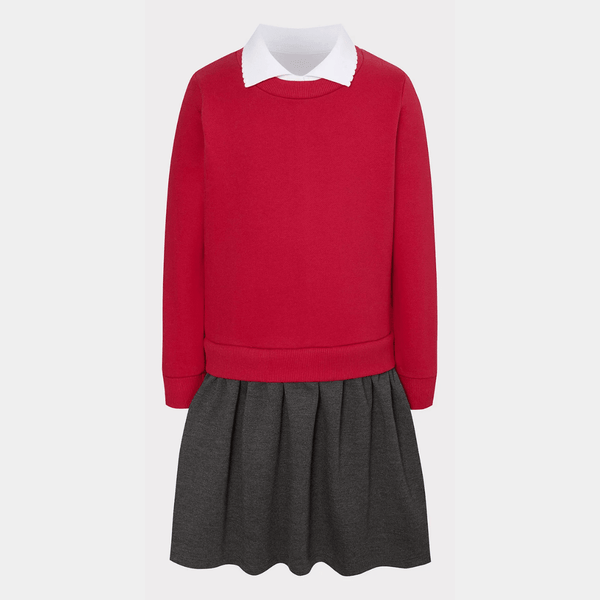 Girls 3 in 1 School Jumper Dress from You Know Who's