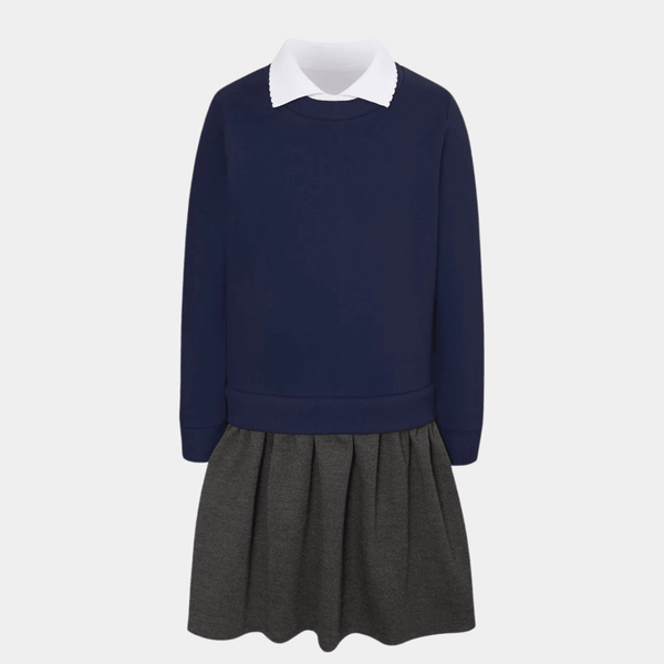 Girls 3 in 1 School Jumper Dress from You Know Who's