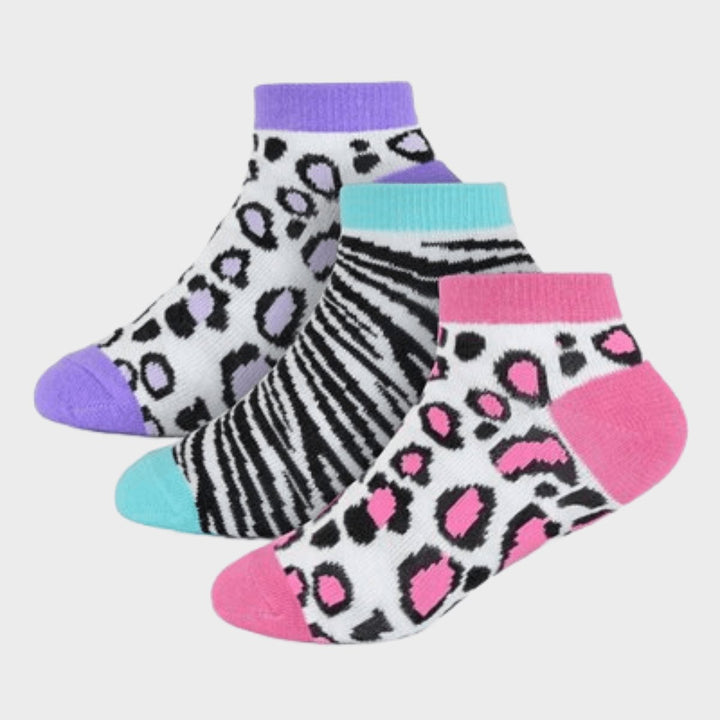 Girls 3 Pack Trainer Socks from You Know Who's