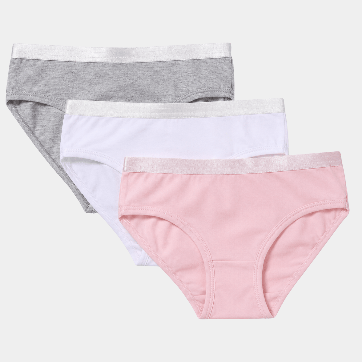 Girls 3pk Organic Cotton Briefs from You Know Who's